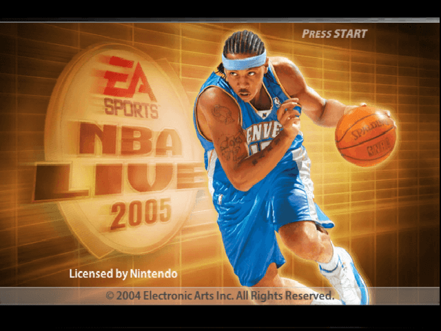 NBA Live 2005 screenshot 3 for Gamecube